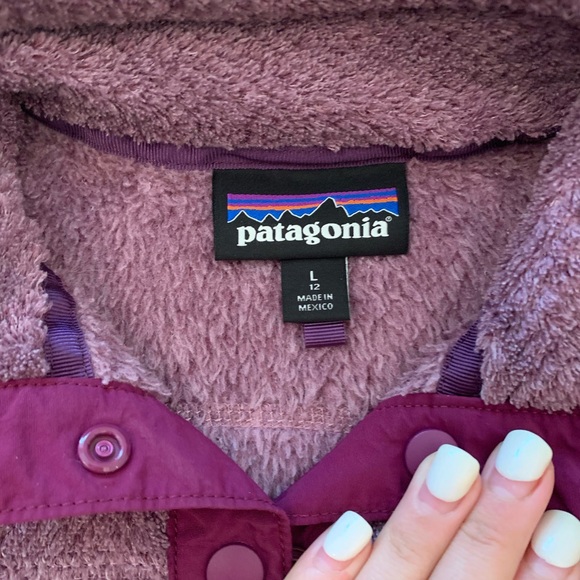 girls re-tool snap-t patagonia pullover 💜💜 - Picture 4 of 8